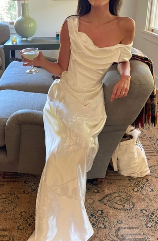 Long Formal Prom Dresses,  Formal Evening Dresses,Simple Wedding Gown Main image